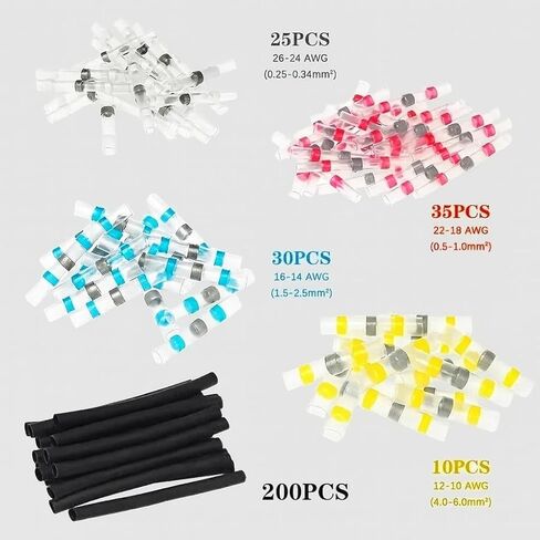 300pcs Electrical Wire Ferrule Kit, Insulated Cord Pin End Terminals, Crimp Connector Assortment Compatible with Cabinet Wiring in Saudi Arabia