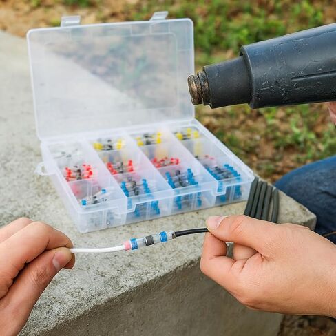 300pcs Electrical Wire Ferrule Kit, Insulated Cord Pin End Terminals, Crimp Connector Assortment Compatible with Cabinet Wiring in Saudi Arabia