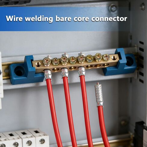 600 Pcs 7 Sizes Wire Ferrules Kits - Tinned Copper Crimp Connector AWG 22-10 Non Insulated Ferrules Pin Cord End Terminal Assortment Kit in Saudi Arabia