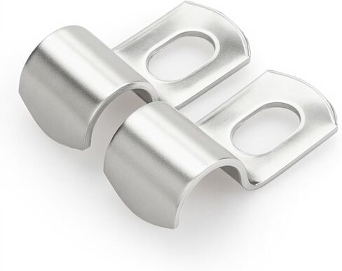 1-3/8 بوصة 10 عبوات شديدة التحمل 304 مشبك أنابيب من الفولاذ المقاوم للصدأ، أشرطة قناة أحادية الجانب من النوع P، دعامات تثبيت سميكة للغاية لقناة EMT، أنابيب PVC، سلك، تركيب كهربائي خارجي I-(35 مم) in Kuwait