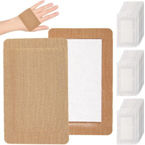 30 قطعة من الضمادات اللاصقة الكبيرة جدًا، ضمادات قماشية مقاس 5 × 3 بوصة مع وسادة غير لاصقة، أدوات مساعدة مرنة، إزالة خالية من اللاتكس بدون ألم للعناية بالجروح والإسعافات الأولية، ضمادة قماشية معقمة in Kuwait