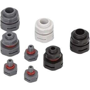 Waterproof Air Vent Valves Waterproof Vent Plug Screw Automatic Exhaust Breather Valve M5 - M24 IP67 Nylon Breathable Pressure(M16x1.5BK,20PCS) in Saudi Arabia