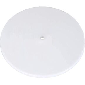 كاستليت مستدير مصباح الظل الناشر-1/8 "قرص أكريليك أبيض سميك مع ثقب مركزي 3/8"-ينعم الأسطوان in Kuwait