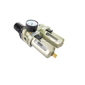 Metal AC4010-04 Pneumatic Pressure Regulator Oil Water Separator Manual Drain Compressor Air Filter.(AC4010-04 PC6-04,Copper Filter) in Kuwait