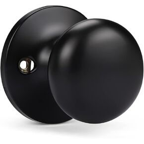 KNOBWELL 6 Pack Oil Rubbed Bronze Privacy Door Knobs, Bedroom and Bathroom Door Knob Door Lockset, Interior Door Use in Saudi Arabia