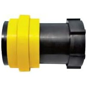 TerreMax Polypropylene Dry Poppet Coupler, 1 Inch Female NPT, FKM Seals, 70 PSI, 30 GPM in Saudi Arabia