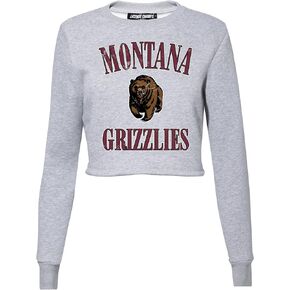 سويت شيرت قصير للنساء من Licence Champs | بلوفر بأكمام طويلة من الصوف | بضائع يوم اللعبة الرسمية للرابطة الوطنية لرياضة الجامعات (NCAA). in Kuwait