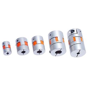 D30L40 Four Jaws Aluminium Plum Coupling Encoder CNC Spider Flexible Coupler 8/9/10/11/12/12.7mm 1Pcs(9x15) in Saudi Arabia