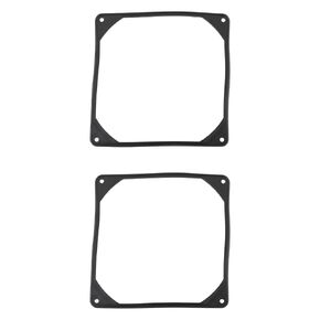 OTOTEC 2pcs 140mm PC Case Fan Anti-Vibration Silicone Gasket، Noise Reduction Fan Mount in Kuwait