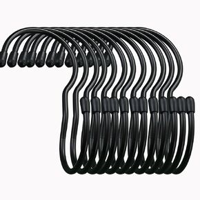 12pcs Metal S Hook Hooks 90 Degree Twist Angled Hooks Purse Hangers for Purse Jeans Plants Pots Pans Cups Towels and Bags in Saudi Arabia