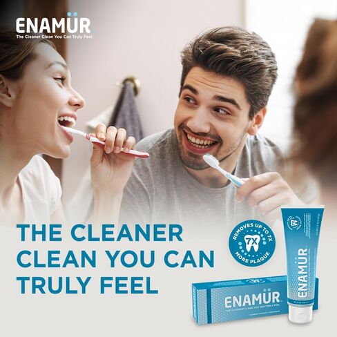 Premium Advanced Oral Care Plaque & Stain Removal Toothpaste - Plant Fiber Technology Removes 7X More Plaque Than Leading Brands, Whitens and Protects Enamel, 5.2 oz in Saudi Arabia
