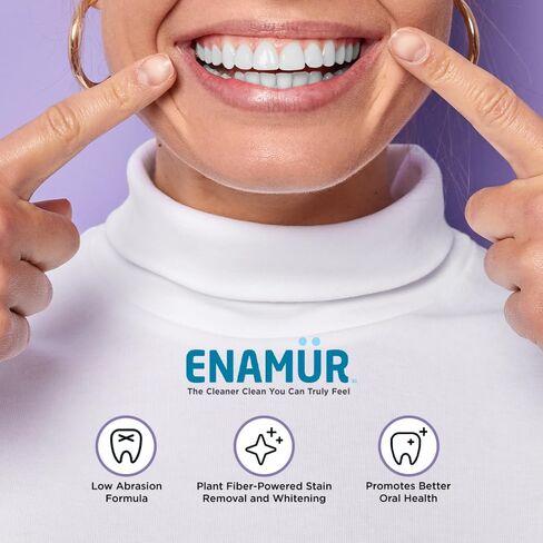 Premium Advanced Oral Care Plaque & Stain Removal Toothpaste - Plant Fiber Technology Removes 7X More Plaque Than Leading Brands, Whitens and Protects Enamel, 5.2 oz in Saudi Arabia
