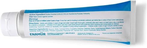 Premium Advanced Oral Care Plaque & Stain Removal Toothpaste - Plant Fiber Technology Removes 7X More Plaque Than Leading Brands, Whitens and Protects Enamel, 5.2 oz in Saudi Arabia