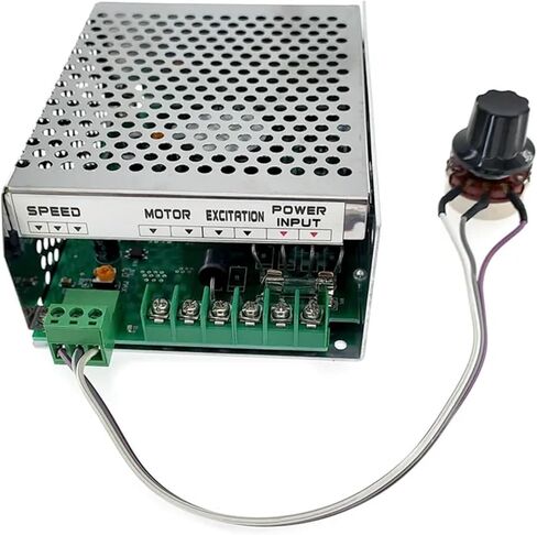 0-110VDC Speed Regulator WK611 PWM for DC Motor Control Supply speed controller Suitable for spindle motor input 110V-220VAC 6A in Saudi Arabia
