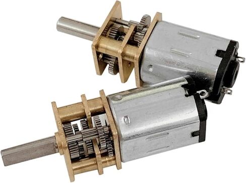 1PCS GA12-N20 DC 3V 6V 12V Metal Gear Motor Gear Wheel Gear Motor 30RPM 50RPM 60RPM 100RPM 150RPM 200RPM 300RPM 600RPM 1000RPM(60RPM_6V) in Saudi Arabia