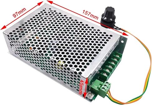 0-48VDC SK1248 Speed Regulating power supply 12A 220VAC input PWM Motor Control Supply for DC spindle motor in Saudi Arabia