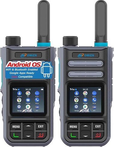 4G Android Walkie Talkies Range Poc Poc ثنائية الاتجاه Zello Zello Real-PTT GPS AES256 IP65 1 KIT in Kuwait