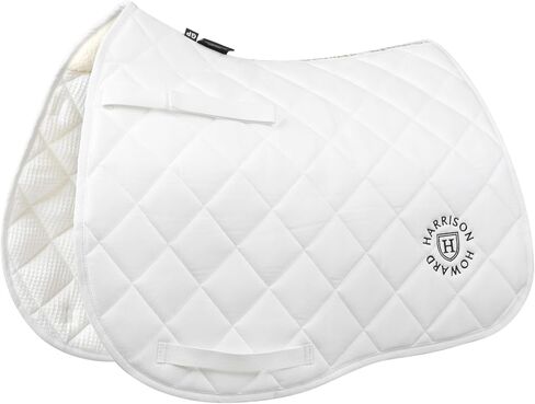 Harrison Howard English Saddle Pad for Horse Riding Non-Slip Suede All Purpose Saddle Pad Soft Cushioning for Horse Back in Saudi Arabia