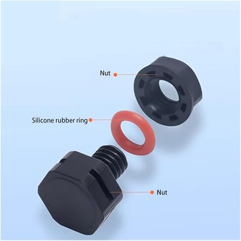 Waterproof Air Vent Valves Waterproof Vent Plug Screw Automatic Exhaust Breather Valve M5 - M24 IP67 Nylon Breathable Pressure(M16x1.5BK,20PCS) in Saudi Arabia