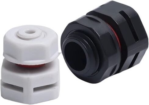 Waterproof Air Vent Valves Waterproof Vent Plug Screw Automatic Exhaust Breather Valve M5 - M24 IP67 Nylon Breathable Pressure(M16x1.5BK,20PCS) in Saudi Arabia