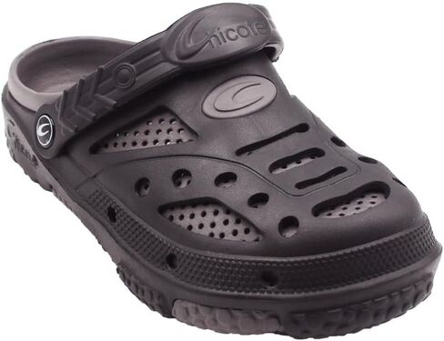 Chicote Double Piece Clog for Men Black and Blue in Saudi Arabia