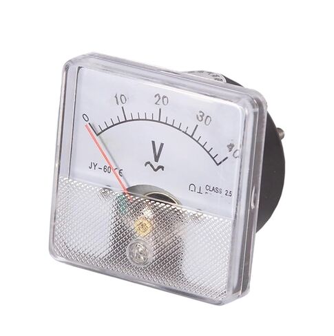 1Pcs DH-60 AC Pointer Pressure Measuring Instrument Voltmeter 1V 3V 5V 10V 20V 30V 40V 50V 75V 100V 150V 200V CZ-60 JY-60 SJ-60(5V) in Saudi Arabia