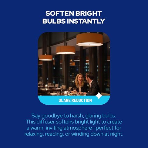 كاستليت مستدير مصباح الظل الناشر-1/8 "قرص أكريليك أبيض سميك مع ثقب مركزي 3/8"-ينعم الأسطوان in Kuwait