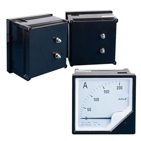 1pc 42L6 AC Analog Ammeter Pointer Meter 1A 2A 3A 5A 10A 15A 20A 30A 50A 100A 200A 250A 300A 400A 500A Current Meter Panel Meter(AC 5A) in Saudi Arabia