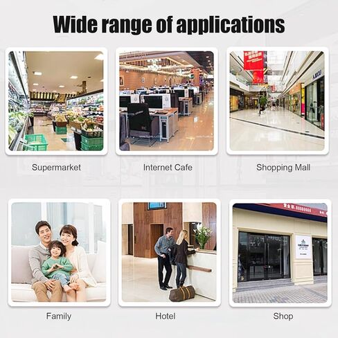 ستارة باب شريطية شفافة من مادة PVC - ستارة بوابة معزولة مقاومة للرياح للفريزر والمبرد - مصاريع خصوصية متينة من الفينيل للمنزل والمول والمستودع (عرض 150 × ارتفاع 240 سم / 59.05 × 94.49 بوصة) in Kuwait