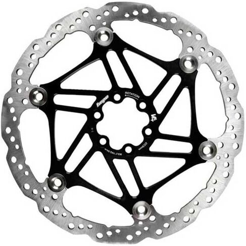Hope V4 Vented Disc Rotor 6-Bolt 203mm (Float/Wave) - Blk in Saudi Arabia