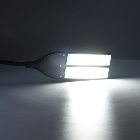 مصباح قراءة LED بضوء البيانو قابل لإعادة الشحن مع 3 مستويات سطوع 28 مصباح LED USB شحن خرطوم معدني مرن لحامل الموسيقى in Kuwait