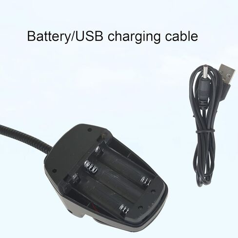 مصباح قراءة LED بضوء البيانو قابل لإعادة الشحن مع 3 مستويات سطوع 28 مصباح LED USB شحن خرطوم معدني مرن لحامل الموسيقى in Kuwait