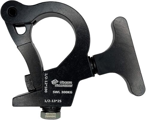 Odyssey Pro Mega Claw Clamp, Fits 2" Tube, 661 lb Load, Black in Saudi Arabia
