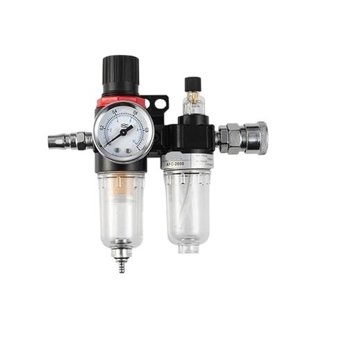 AFC2000 G1/4 air Compressor Oil-Water Separation Filter Element for Pressure reducing Valve Regulator(12mm Connector) in Saudi Arabia