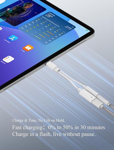 USB -C إلى 3.5 مم محول AUX AUX - 384 كيلو هرتز Hi -Fi Stereo و 60 واط شحن سريع الشحن - النوع C إلى سلك مقبس سماعة الرأس لـ iPhone 16 15 Samsung Galaxy S25 S24 S23 S22 Plus Pro Max Ultra Pixel ipad in Kuwait