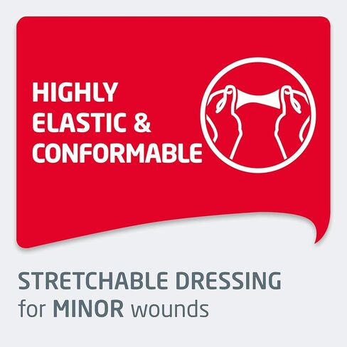 Leukoplast Elastic Fabric Adhesive Bandages, 4-Wing 3 x 3 in., 50 Bandages in Saudi Arabia