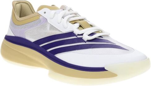 adidas Mens Adizero Select 3.0 Washington Huskies Basketball Sneakers Shoes - White in Saudi Arabia