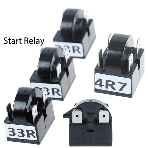 1PC PTC 2/3/4Pin Start Relay Refrigerator PTC Starter Thermal Protector Relay for Compressor 15R 33R 22R 4R7 Accessories(4P 4R7) in Saudi Arabia