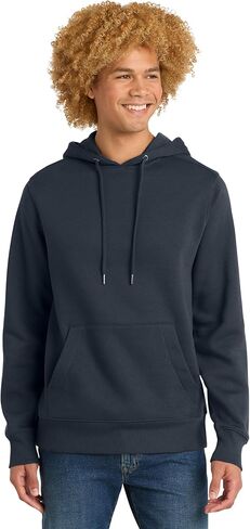 District Perfect Weight Fleece Hoodie DT1101 XL Jet Black in Saudi Arabia