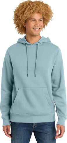 District Perfect Weight Fleece Hoodie DT1101 XL Jet Black in Saudi Arabia