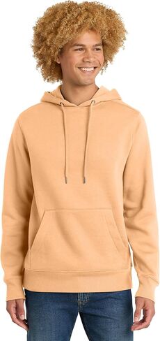 District Perfect Weight Fleece Hoodie DT1101 XL Jet Black in Saudi Arabia