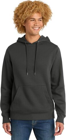 District Perfect Weight Fleece Hoodie DT1101 XL Jet Black in Saudi Arabia