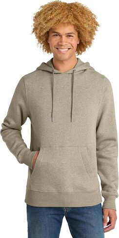 District Perfect Weight Fleece Hoodie DT1101 XL Jet Black in Saudi Arabia