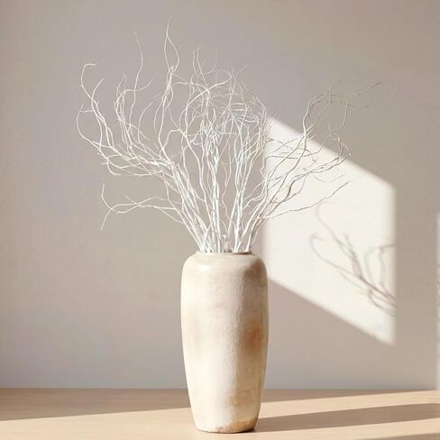 Norme 6 Pcs 47.2 Inch Lifelike Curly Willow Branches for Vases Artificial Decorative Dried Twigs Tall Plastic Vine Bendable Stick for DIY Plant Crafts Farmhouse Wedding Winter Home Hotel Decor(Brown) in Saudi Arabia
