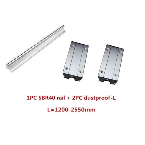 1200mm-1550mm Open Box Linear Guide Rail 1/2Pcs +1/2/4PC Slider(1350mm) in Saudi Arabia