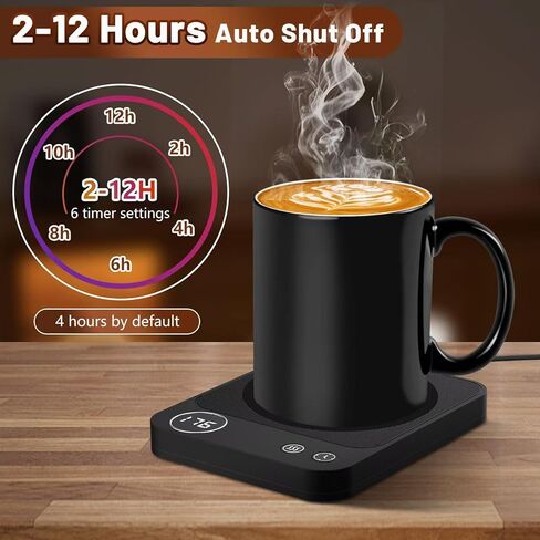 دفء القدح ، وأكثر دفئًا من القهوة مع 3 إعدادات درجات الحرارة ، وإغلاق تلقائي على/إيقاف القهوة دفئًا ، وتدفئة فنجان قهوة أكثر دفئًا مع توقيت 2-12 ساعة ، ودفء القهوة للمكتب/المنزل/المكتب ، والفنجان الأكثر دفئًا للحليب/الشاي ، والأسود in Kuwait