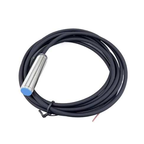 Inductive Proximity Switch Sensor, M12 Series Sensing Distance 2mm 4mm 8mm, Non-Flush Flush 6-36V NPN PNP, 1pc(DE12-08U-NPO) in Saudi Arabia