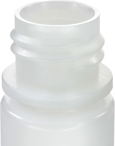 EISCO - Pack of 12, 15mL Narrow Mouth HDPE Translucent Reagent Bottles with Polypropylene Caps, Non-Sterile, Leak-Proof, Chemical Resistant, -100 to 120°C Temperature Range, Lab Storage & Transport in Saudi Arabia