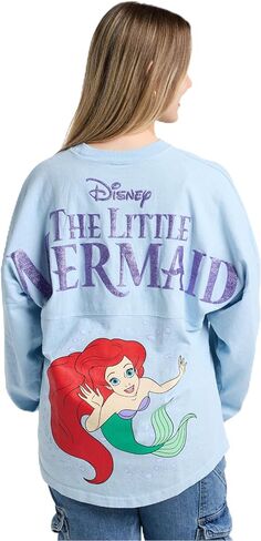 Spirit Jersey, Official Disney Princess Collection, Long Sleeve Oversized Pullover Shirt, Unisex, Relaxed Fit, 100% Cotton in Saudi Arabia