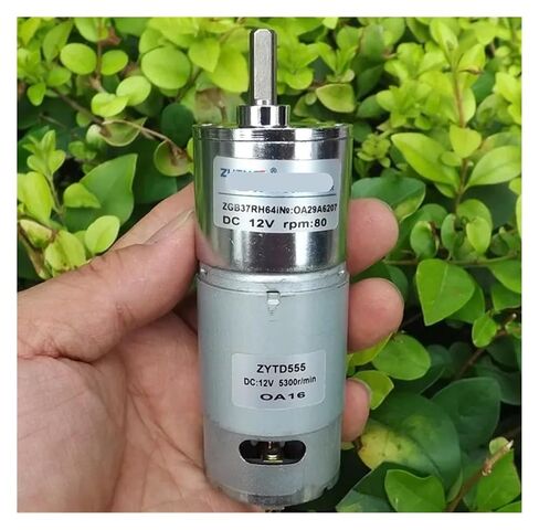 محرك تخفيض تيار مستمر 555 DC12V صغير منخفض السرعة للأمام والخلف قابل للتعديل in Kuwait